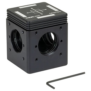 DFM1BS - Kinematic Beamsplitter Cage Cube, 1/4in-20 Tapped Holes