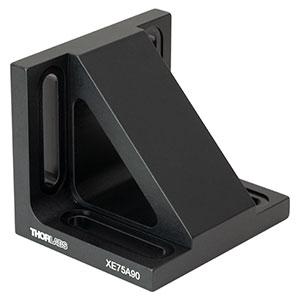 XE75A90 - Right-Angle Bracket for 75 mm Rails