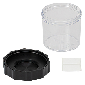 OC3SM2 - Optics Case, 3.07in Canister Inner Diameter, Internal SM2-Threaded (2.035in-40) Lid, Fits Objectives up to 75 mm Long