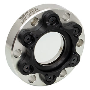 VC23W4UV - Ø2.75in CF Flange, Ø1.5in Wedged UVFS Window, AR Coating: 245 - 400 nm