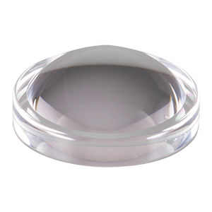 354105 - f= 5.5 mm, NA = 0.6, WD = 3.1 mm, DW = 633 nm, Unmounted Aspheric Lens, Uncoated