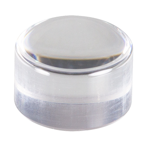 354350 - f= 4.5 mm, NA = 0.4, WD = 2.2 mm, Unmounted Aspheric Lens, Uncoated