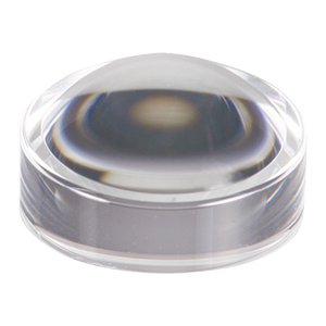 354453 - f= 4.6 mm, NA = 0.5, WD = 2.0 mm, Unmounted Aspheric Lens, Uncoated