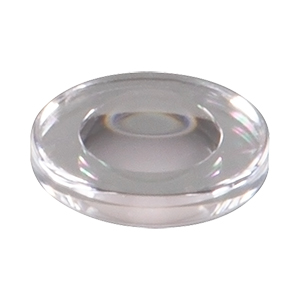 354710 - f = 1.5 mm, NA = 0.53, WD = 0.5 mm, DW = 1550 nm, Unmounted Aspheric Lens, Uncoated