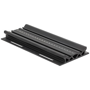 XT95SD-250 - 95 mm One-Sided Construction Rail, Black Anodized, L = 250 mm