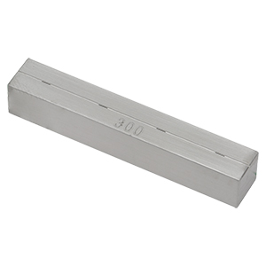 VHV300 - Bottom V-Groove Insert for Fiber Holding Blocks, Ø200 µm - Ø400 µm Coating