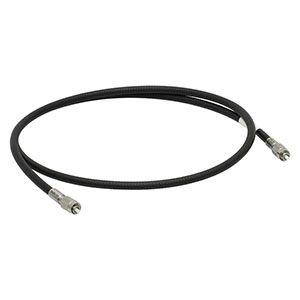 MR20L01 - Ø200 µm, 0.22 NA, Low OH, FC/PC-FC/PC Armored Fiber Patch Cable, 1 m Long
