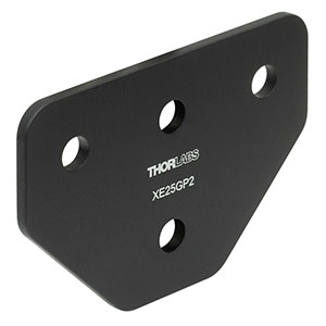 XE25GP2 - Tee Gusset Plate for XE25 to XE25 Rail