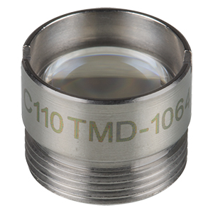 C110TMD-1064 - f = 6.2 mm, NA = 0.4, Mounted Aspheric Lens, AR: 1064 nm