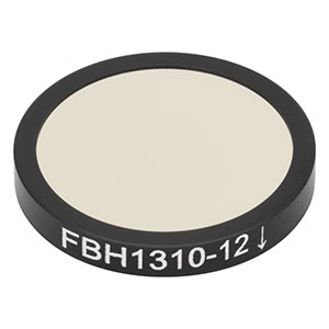 FBH1310-12 - Premium Bandpass Filter, Ø25 mm, CWL = 1310 nm, FWHM = 12 nm