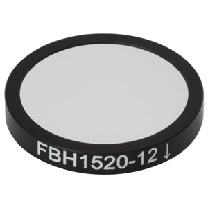 FBH1520-12 - Bandpass Filter, Ø25 mm, CWL = 1520 nm, FWHM = 12 nm