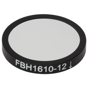FBH1610-12 - Bandpass Filter, Ø25 mm, CWL = 1610 nm, FWHM = 12 nm