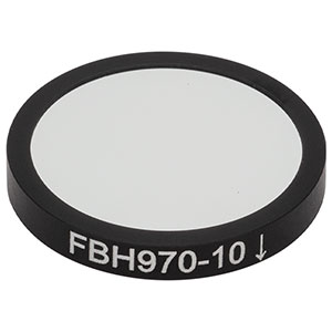 FBH970-10 - Bandpass Filter, Ø25 mm, CWL = 970 nm, FWHM = 10 nm