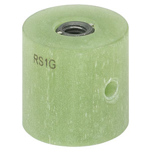 RS1G - Ø1in Fiberglass Pillar Post, 1/4in-20 Taps, Length = 1in