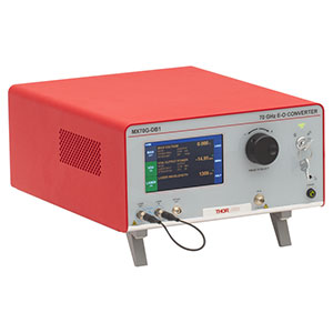 MX70G-DB1 - Calibrated Electrical-to-Optical Converter, Fixed 1310 nm Laser and Tunable C-Band Laser, 70 GHz
