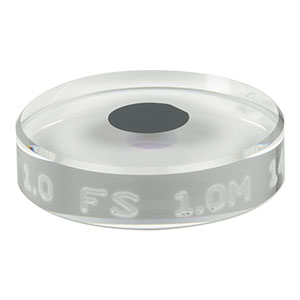 XM14R8 - Ø8 mm Concave Supermirror on Ø1in UVFS Substrate, 300 000 Finesse, 1550 nm