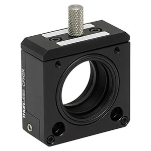 CFH2R - 30 mm Cage Plate with Removable Filter Holder for Ø1in Optics, 8-32 Tap