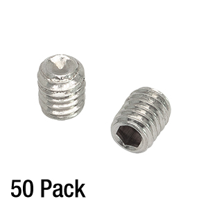 SS4MS5 - M4 x 0.7 Stainless Steel Setscrew, 5 mm Long, 50 Pack