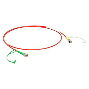 P5-23Z-FC-1 - ZBLAN Single Mode Patch Cable, 2.3 - 4.1 µm, FC/PC to FC/APC, 1 m Long