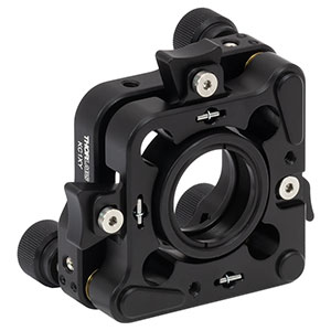 KC1XY - Kinematic, SM1-Threaded, 30 mm-Cage-Compatible Mount with Slip Plate for Ø1in Optic