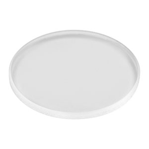 W40510T1 - Ø1/2in Textured Antireflective Window, UVFS, AR Range: 400 - 1100 nm, t = 1.0 mm