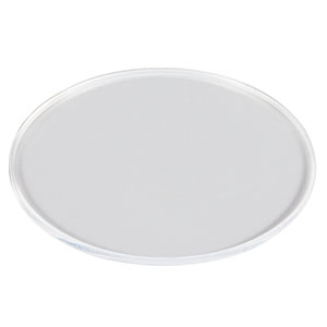 W41010T1 - Ø1in Textured Antireflective Window, UVFS, AR Range: 400 - 1100 nm, t = 1.0 mm