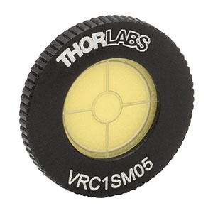 VRC1SM05 - SM05-Threaded UV and Visible Alignment Disk (250 - 540 nm)