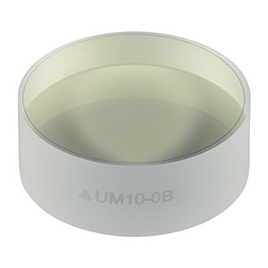 UM10-0B - Ø1in Low-GDD Ultrafast Mirror, 990 nm - 1120 nm, 0° AOI