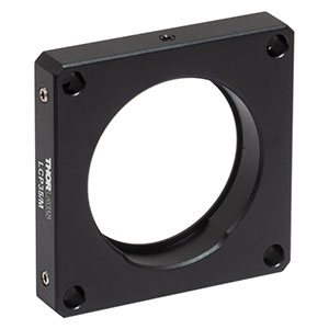 LCP35/M - 60 mm Cage Plate with Ø2in Double-Bore Optic Mount, M4 Tap