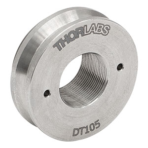 DT105 - Male D4T Dovetail Adapter, External SM1 Threads, Internal SM05 Threads