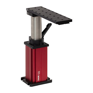 MP15/M - Rigid Stand with Platform, M6 x 1.0 Taps, Height: 203.6 - 314.9 mm