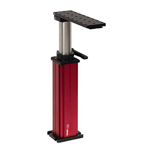 MP25 - Rigid Stand with Platform, 1/4in-20 Taps, Height: 301.3 - 514.2 mm
