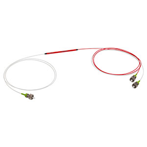 PW1550R2A1 - 1x2 Wideband PM Coupler, 1550 ± 100 nm, 90:10 Split, ≥18 dB PER, FC/APC Connectors