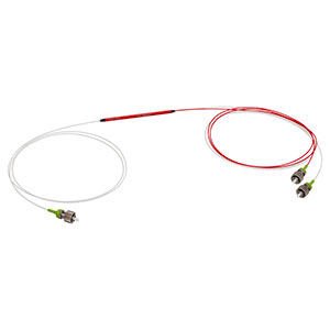 PW1550R5A1 - 1x2 Wideband PM Coupler, 1550 ± 65 nm, 50:50 Split, ≥20 dB PER, FC/APC Connectors