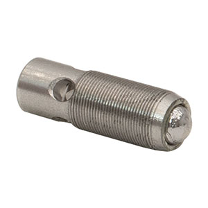 F19ST038 - Fine Hex Adjuster with Torque Holes, 3/16in-100, 0.38in Long