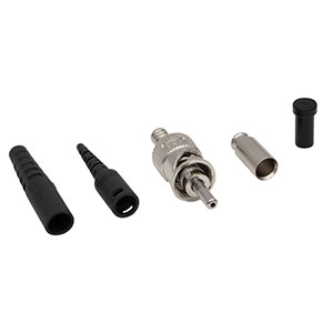 11050G1 - ST/PC Multimode Connector, Ø1050 μm Bore, Stainless Steel Ferrule