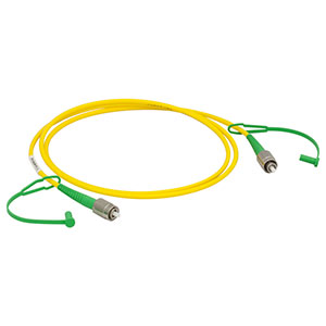 P3-S630-FC-1 - Single Mode Patch Cable with Pure Silica Core Fiber, 630 - 860 nm, FC/APC, Ø3 mm Jacket, 1 m Long