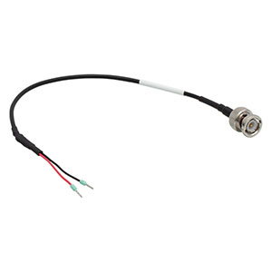 CA2012 - RG-174/U Coaxial Cable, Screw Terminal Pins to BNC Male, 12in (304 mm)
