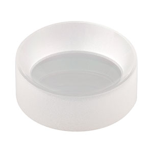 LF5067-E1 - Ø1/2in CaF₂ Negative Meniscus Lens, f = -20.0 mm, AR-Coated: 2 - 5 μm