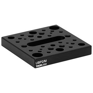 UBP2/M - Universal Base Plate, 65 mm x 65 mm x 10 mm, Metric