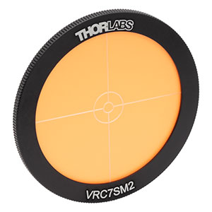 VRC7SM2 - SM2-Threaded NIR Alignment Disk (600 - 1400 nm)