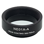 Ø25 mm Mounted Absorptive ND Filters, AR-Coated: 350 - 700 nm