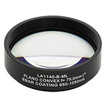 Ø2" Mounted N-BK7 Plano-Convex Lenses (AR Coating: 650 - 1050 nm)