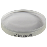 Ø2" Unmounted Achromatic Doublets, AR Coated: 400 - 1100 nm