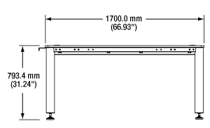 Diagram of Lab Benches