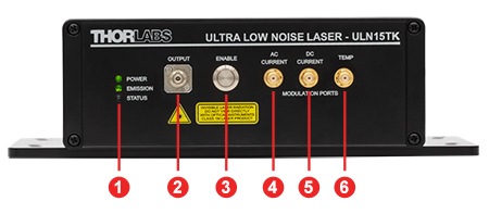 ULN15TK Front Panel