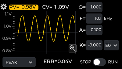 DSC1 Touchscreen Interface