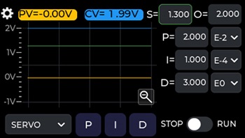 DSC1 Touchscreen Interface