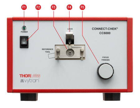 CC6000 Interferometer Front Panel