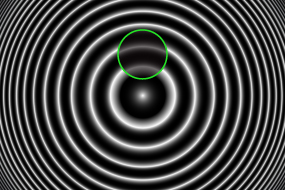 Undercut Fiber in Ferrule Interferogram